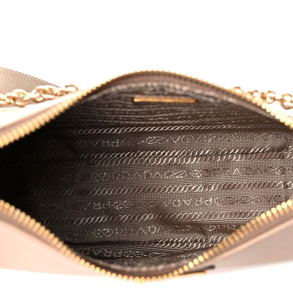 Prada Saffiano Re-Edition 2005 Shoulder Bag Cammeo Beige 5 of 8