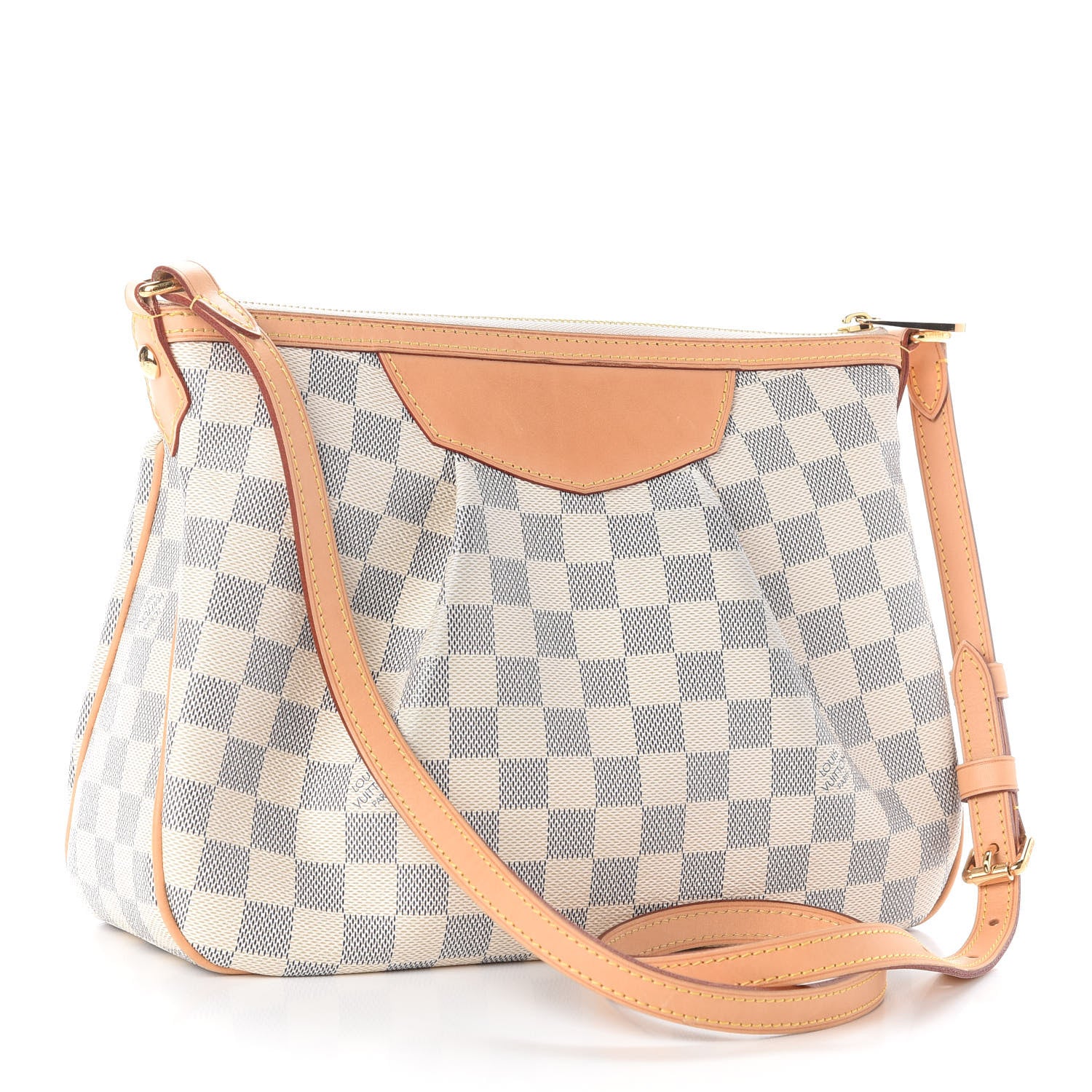 Louis Vuitton Damier Azur Siracusa PM 3 of 9