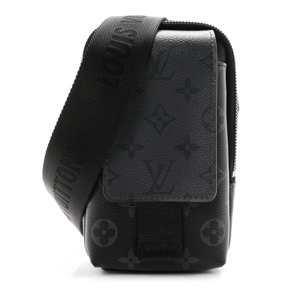 Louis Vuitton Monogram Eclipse Reverse Double Phone Pouch NM 1 of 9