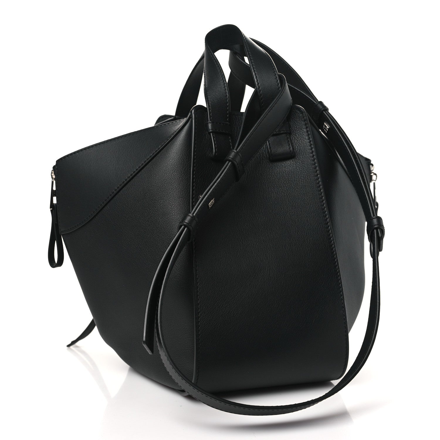 Loewe Calfskin Small Hammock Shoulder Bag Black 3 of 10