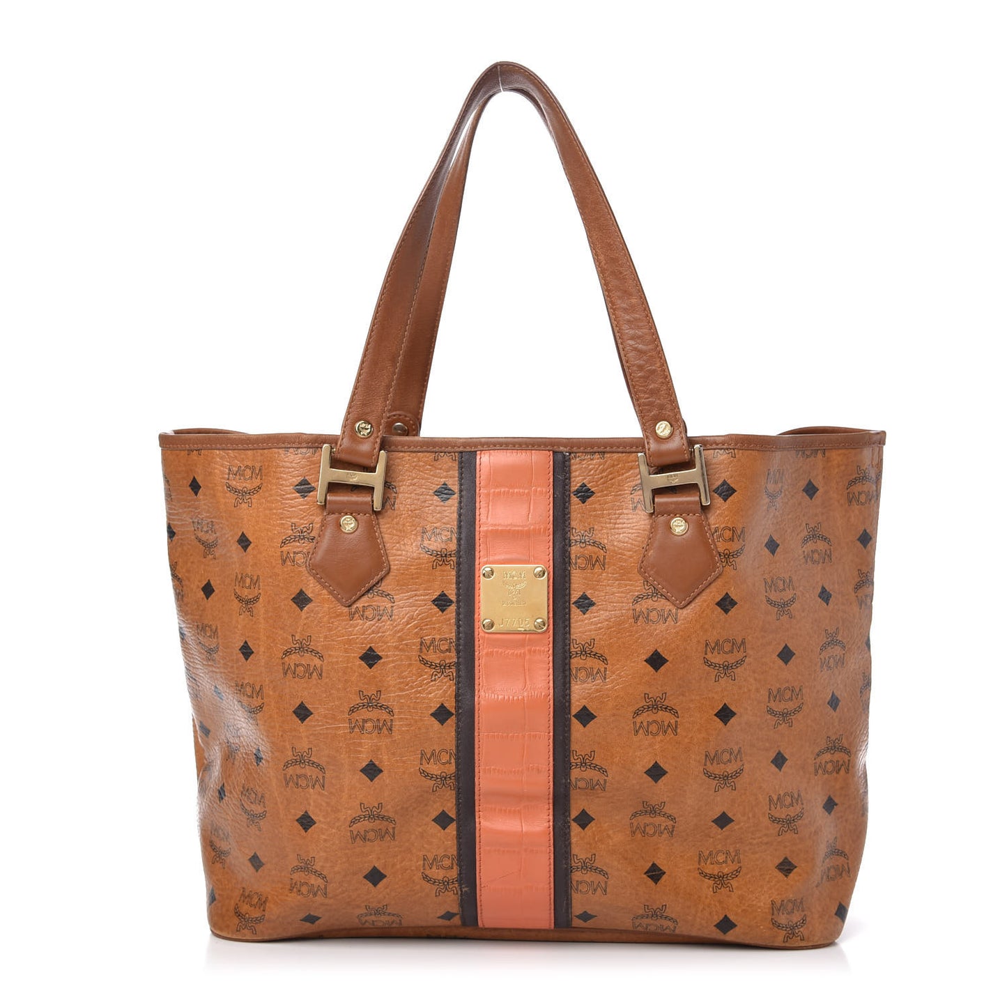 Visetos Rudic Shopper Tote Cognac Orange