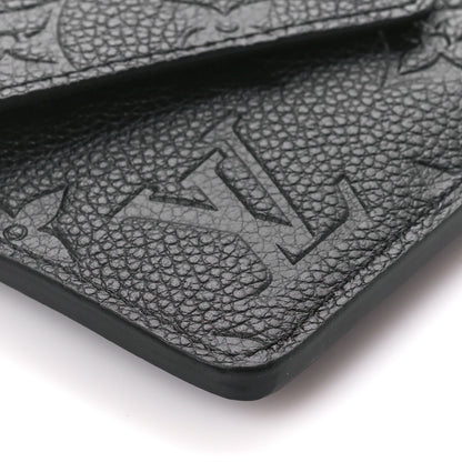 Louis Vuitton Empreinte Recto Verso Card Holder Black 10 of 12