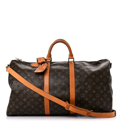 Louis Vuitton Monogram Keepall Bandouliere 55 1 of 24