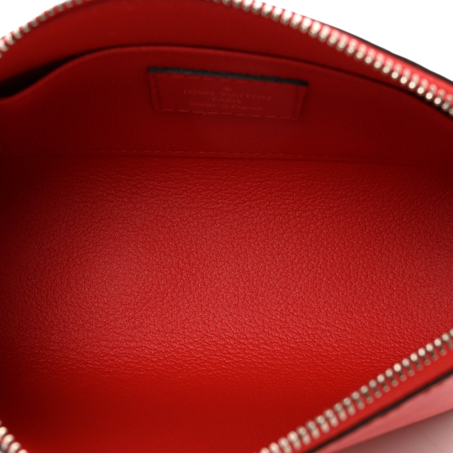Epi Cosmetic Pouch Coquelicot