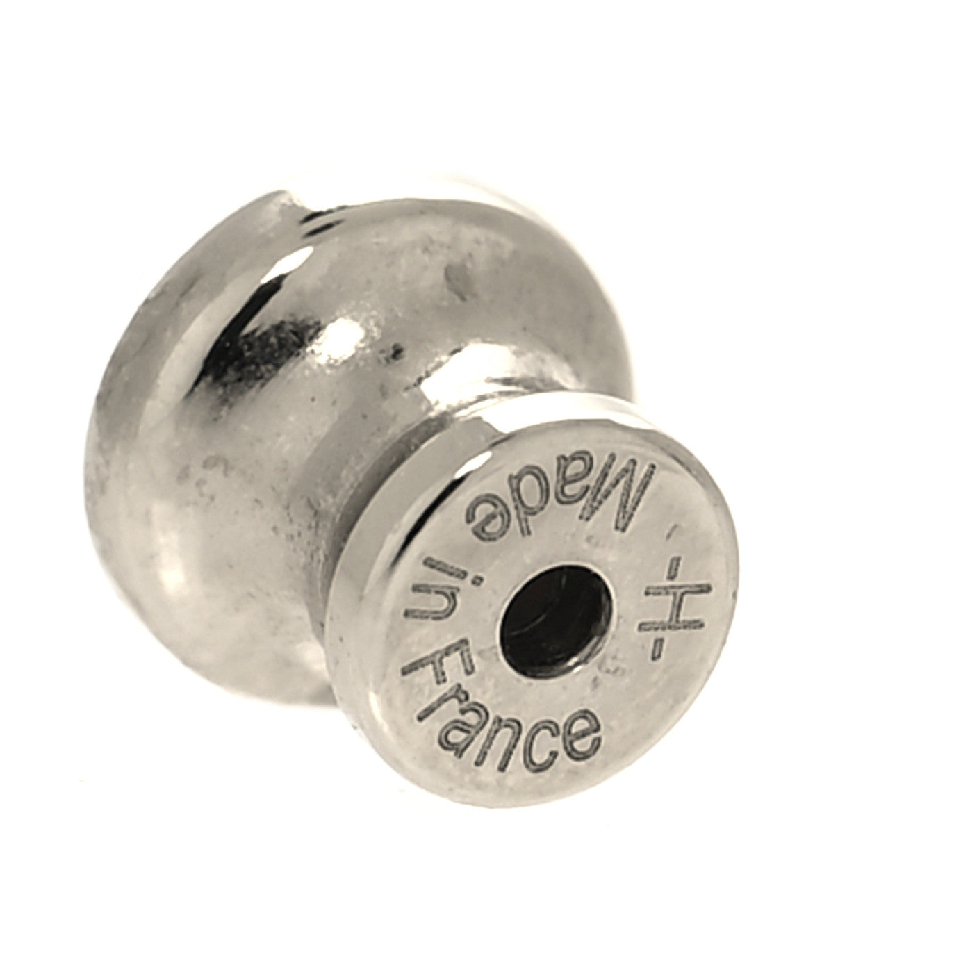 Hermes Palladium Lacquered Mini Pop H Earrings Black 4 of 4