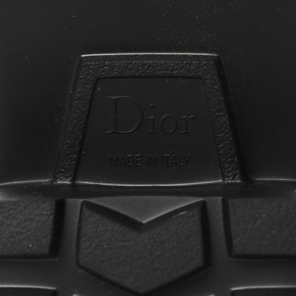 Christian Dior Brushed Calfskin Dior Code Lug Sole Platform 35mm Loafers 40 Black 7 of 8