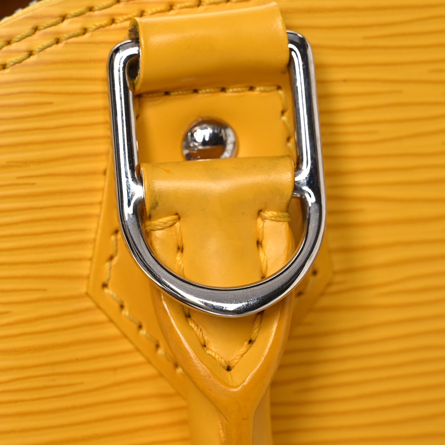 Louis Vuitton Epi Alma BB Citron 10 of 13
