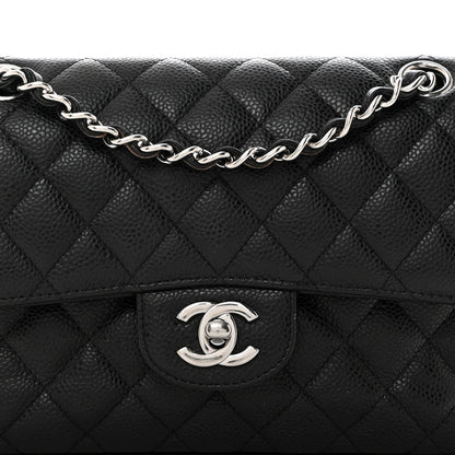 Chanel Caviar Quilted Small Double Flap Black 8 of 10