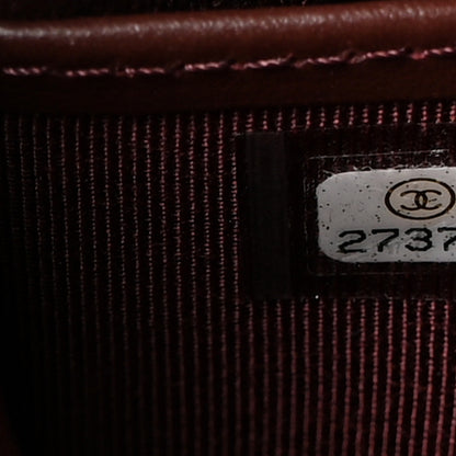 Chanel Caviar Quilted Large Gusset Flap Wallet Black 8 of 9