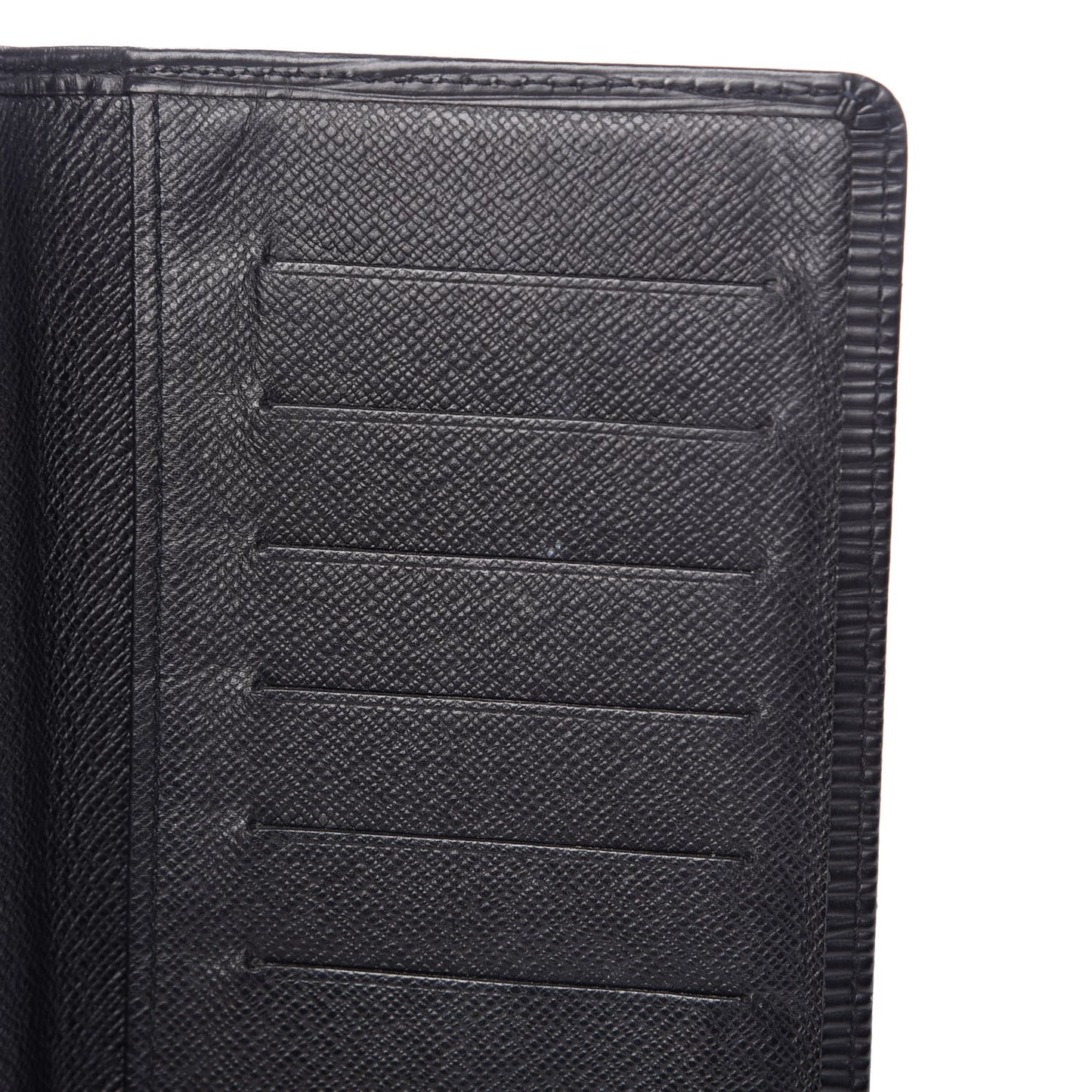 Epi Porte Valeurs Checkbook Wallet Black