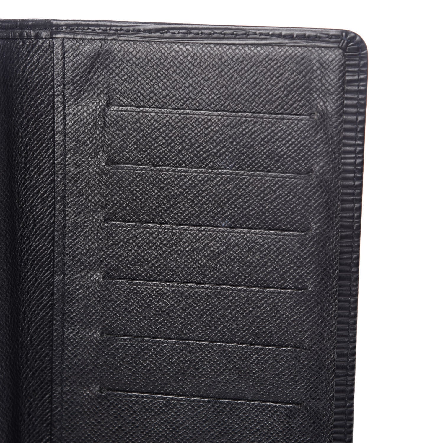 Louis Vuitton Epi Porte Valeurs Checkbook Wallet Black 9 of 14
