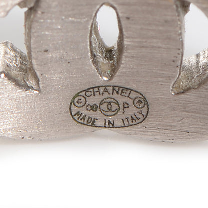 Chanel Crystal CC Ring 6.5 Silver 3 of 5