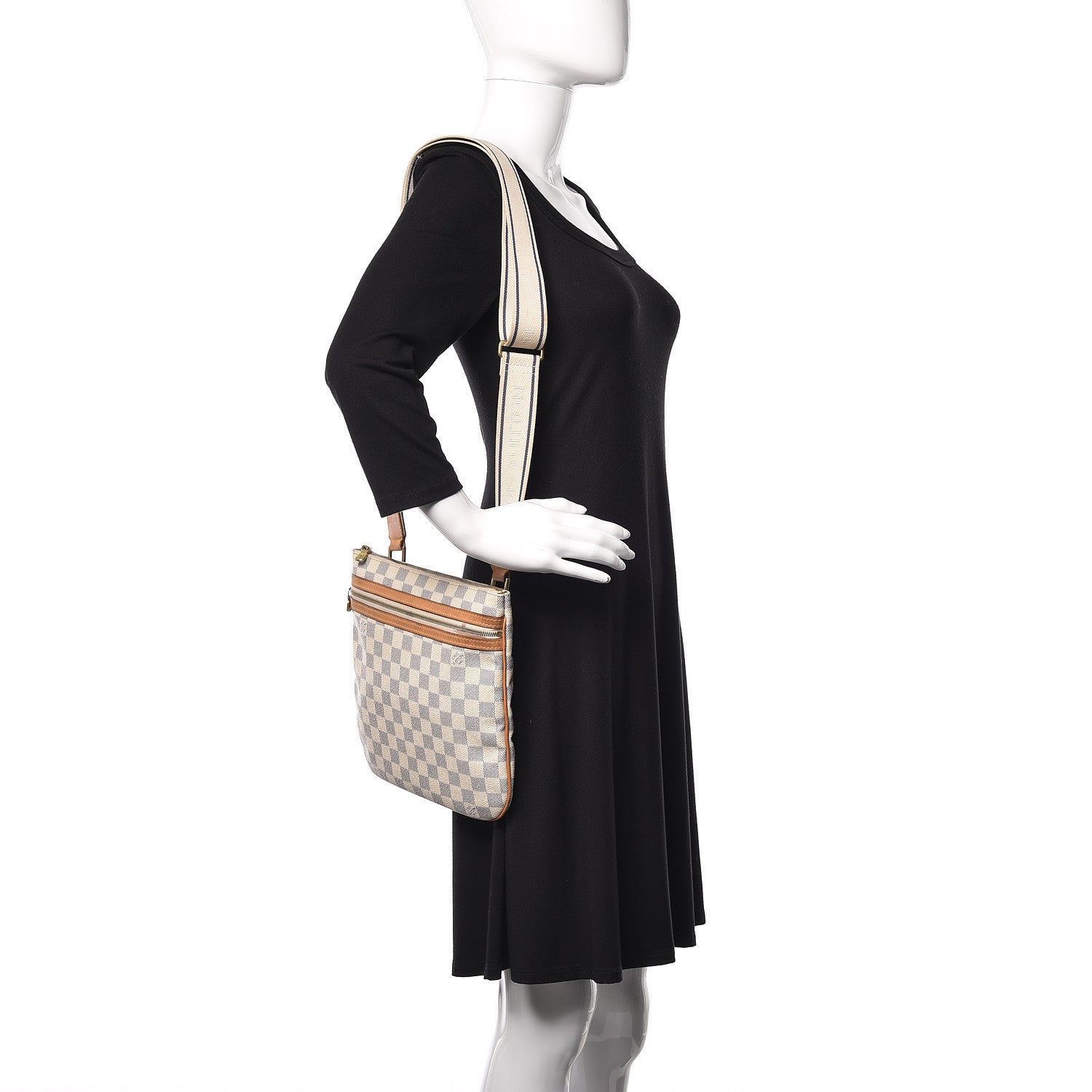 Louis Vuitton Damier Azur Bosphore Pochette 2 of 15