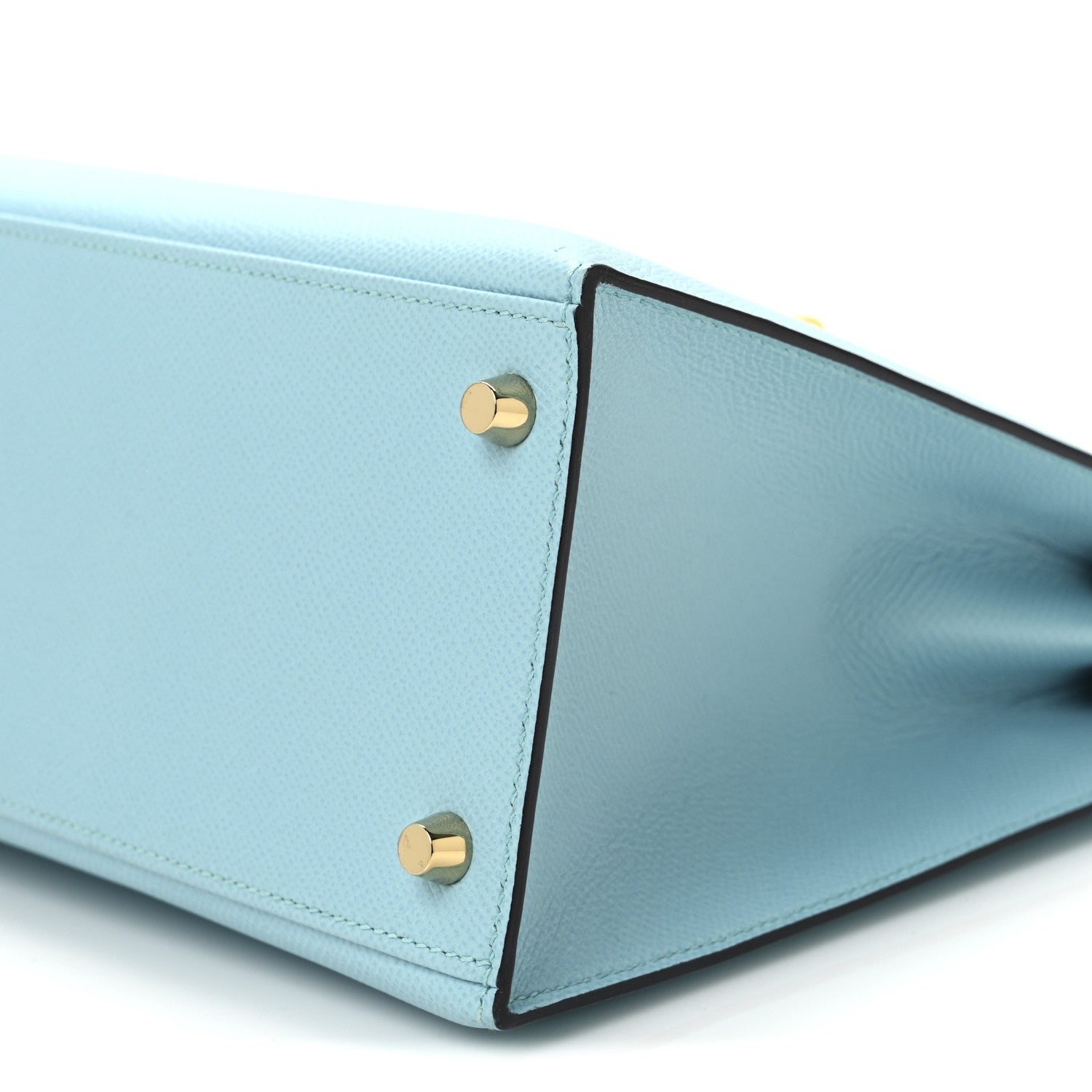 Hermes Epsom Kelly Sellier 28 Bleu Atoll 10 of 10