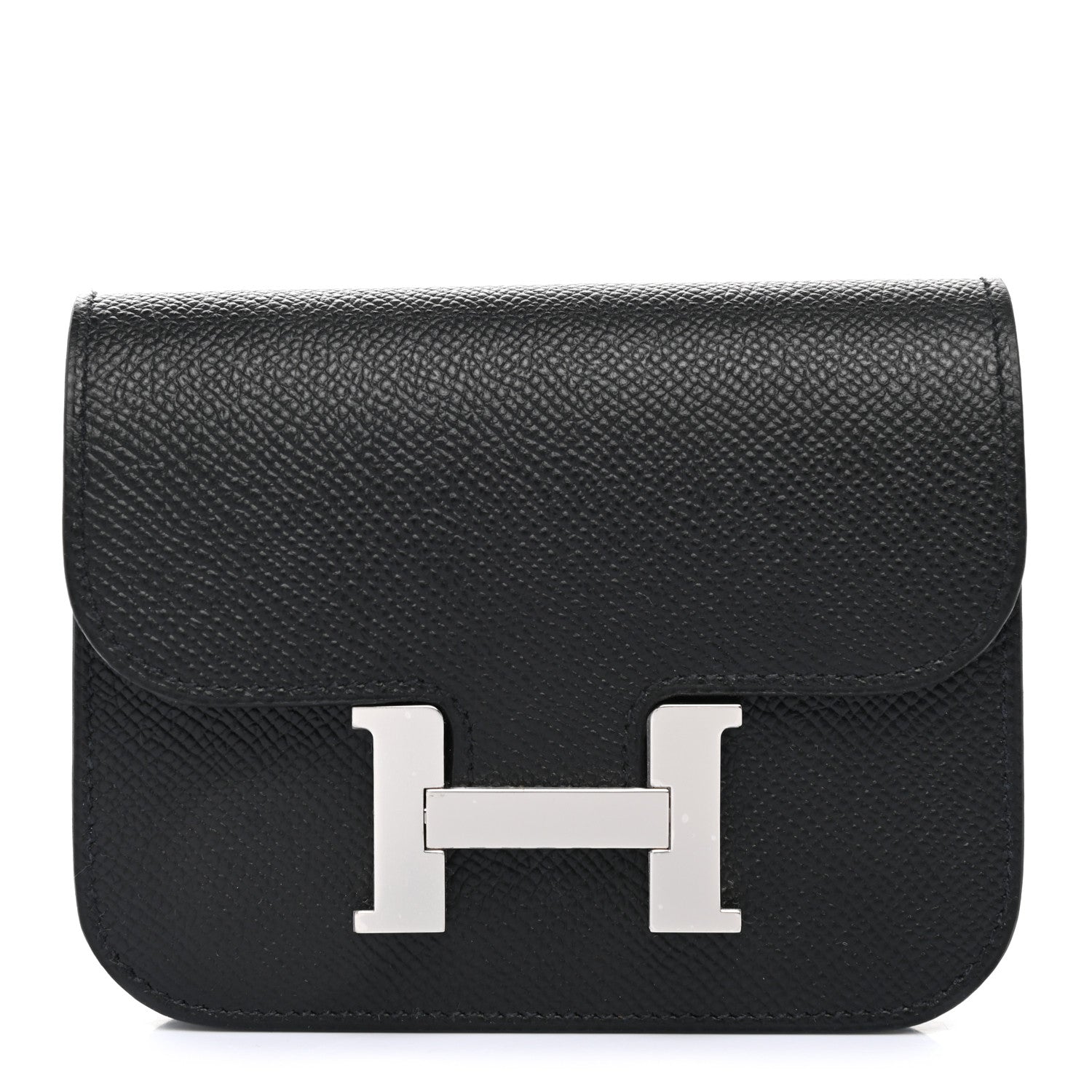 Hermes Epsom Constance Slim Wallet Black 1 of 10