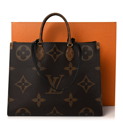 Louis Vuitton Reverse Monogram Giant Onthego GM 9 of 9