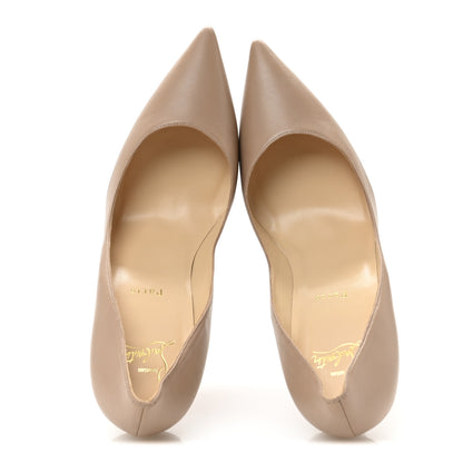Christian Louboutin Nappa Apostrophy 100 Pumps 42 Nude 2 of 10