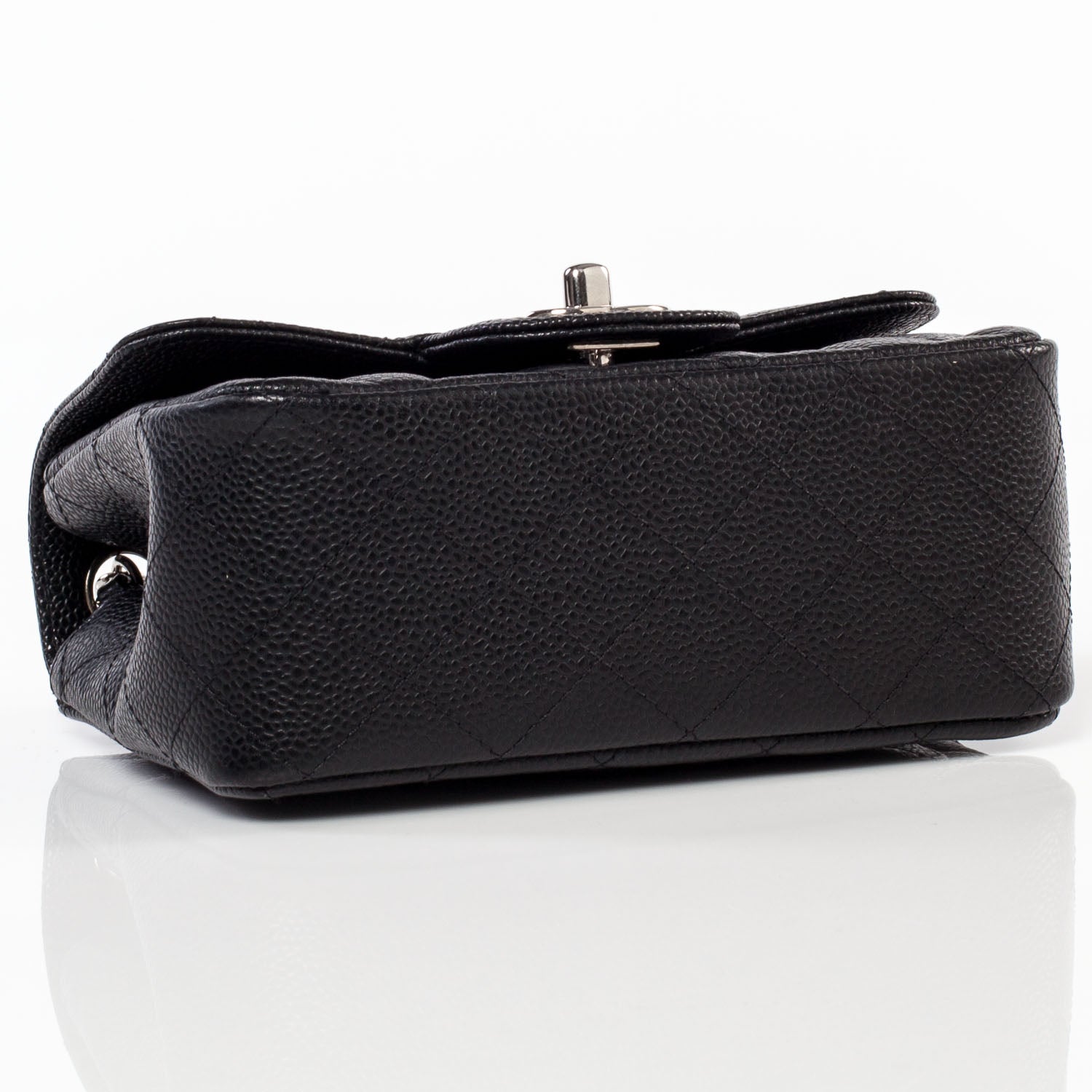 Chanel Caviar Quilted Mini Flap Black SHW 5 of 11