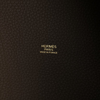 Hermes Taurillon Clemence Picotin Lock 18 PM Etoupe 6 of 8