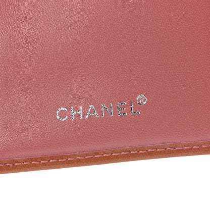 Chanel Patent CC Yen Wallet Pink 6 of 11
