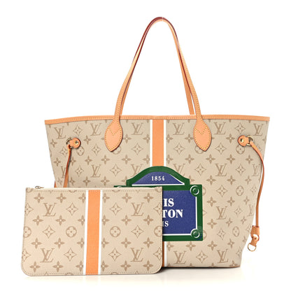 Louis Vuitton Monopaname Neverfull MM Beige Ocher 1 of 9