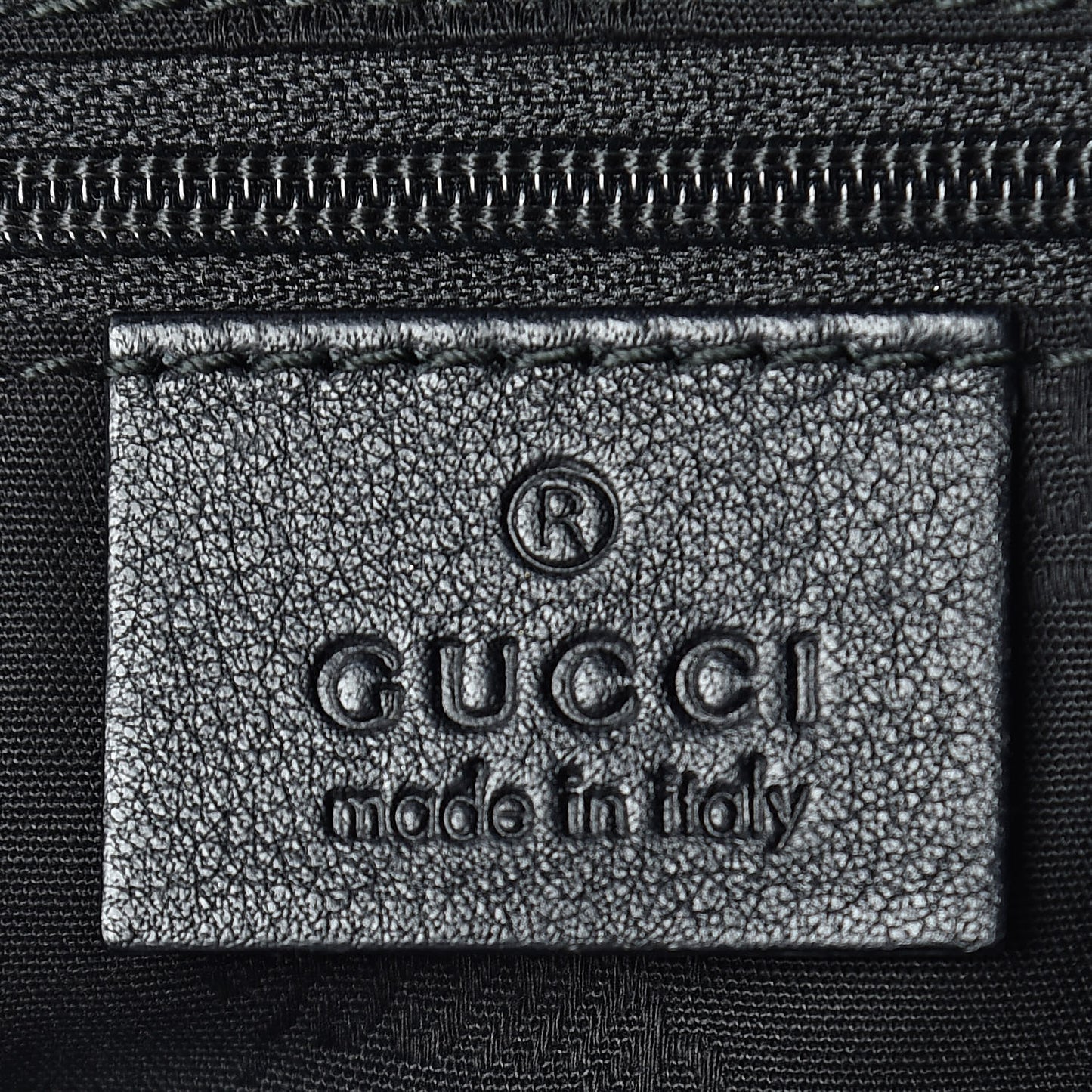 Guccissima Large New Ladies Web Hobo Black
