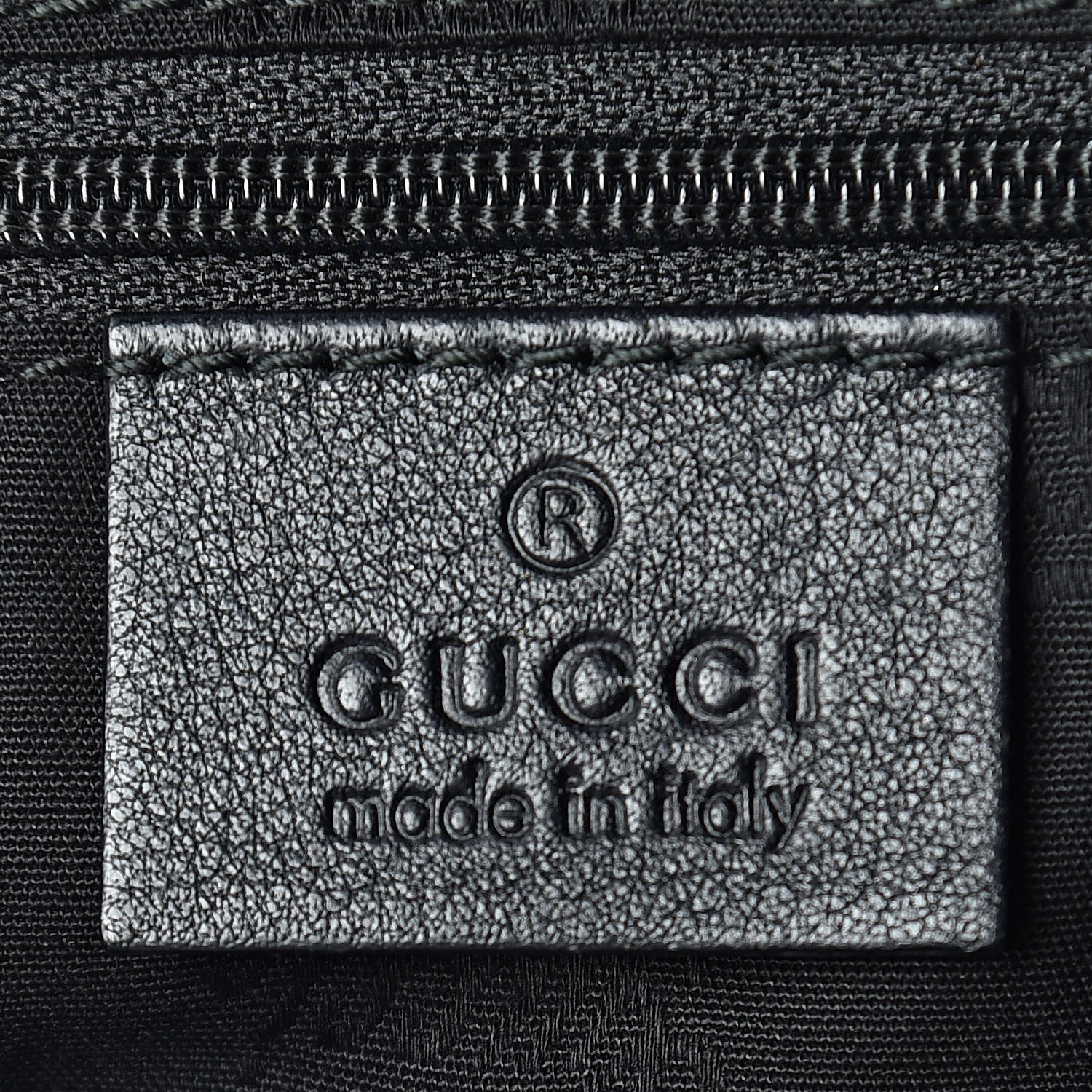 Gucci Guccissima Large New Ladies Web Hobo Black 6 of 10