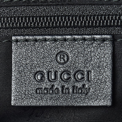 Gucci Guccissima Large New Ladies Web Hobo Black 6 of 10