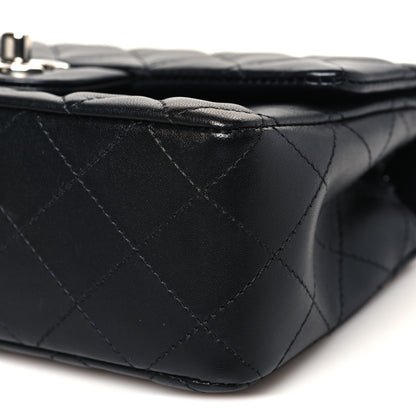 Chanel Lambskin Quilted Mini Rectangular Flap Black 10 of 12