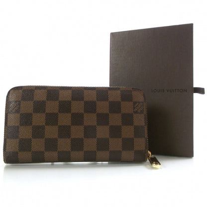 Louis Vuitton Damier Ebene Zippy Wallet 2 of 8