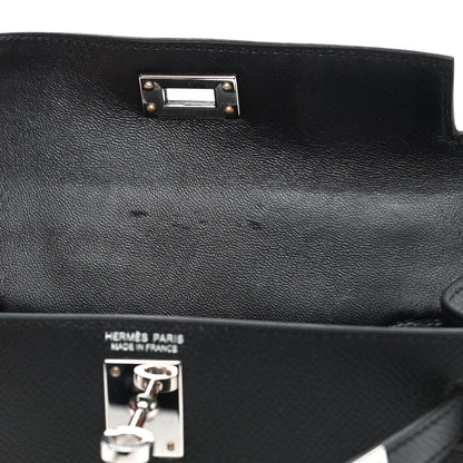 Hermes Epsom Mini Kelly Sellier 20 Black 13 of 16