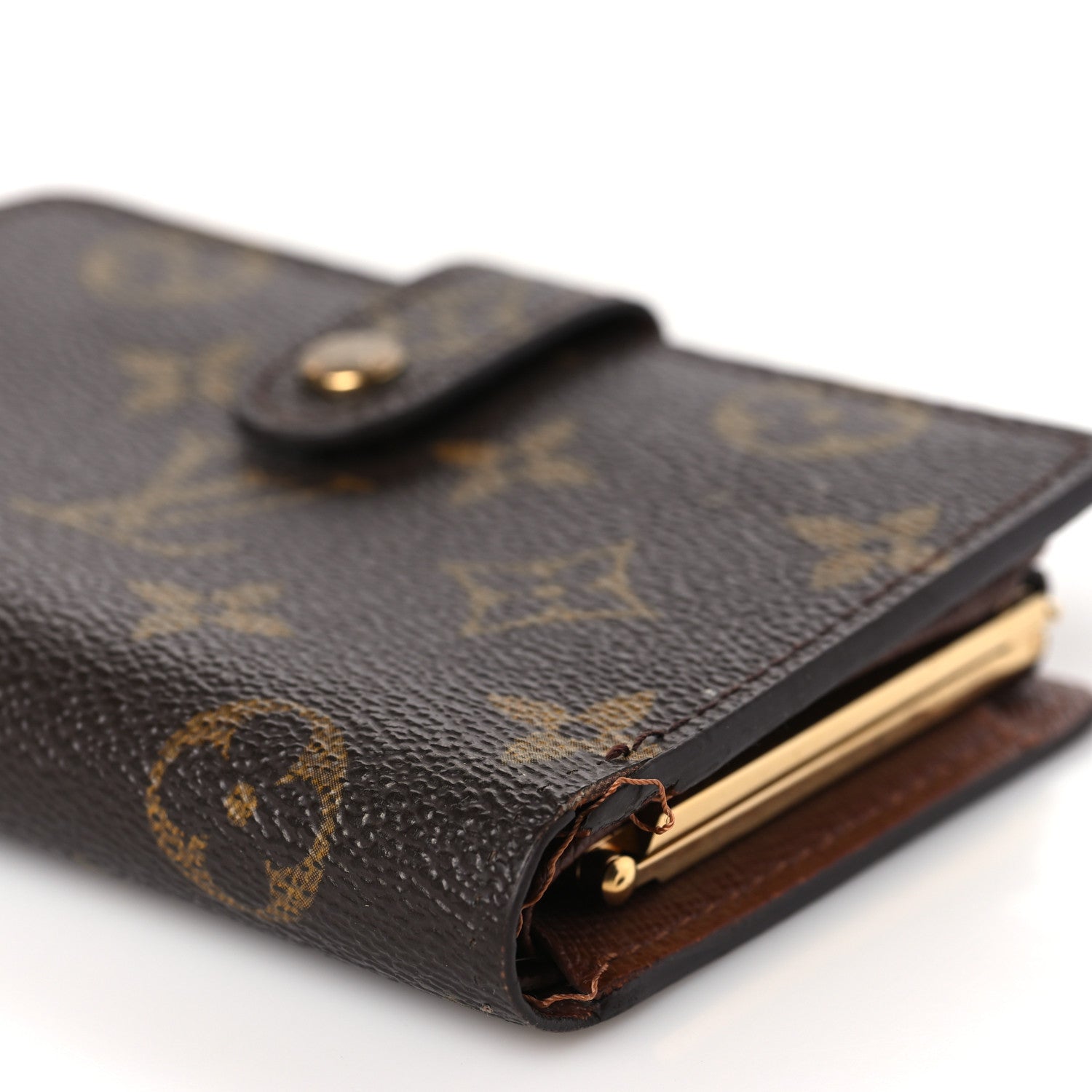 Louis Vuitton Monogram French Purse Wallet 9 of 10