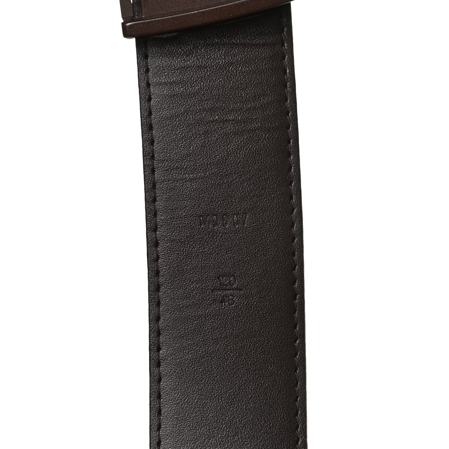 Louis Vuitton Damier Ebene 40mm LV Initiales Belt 120 48 6 of 8