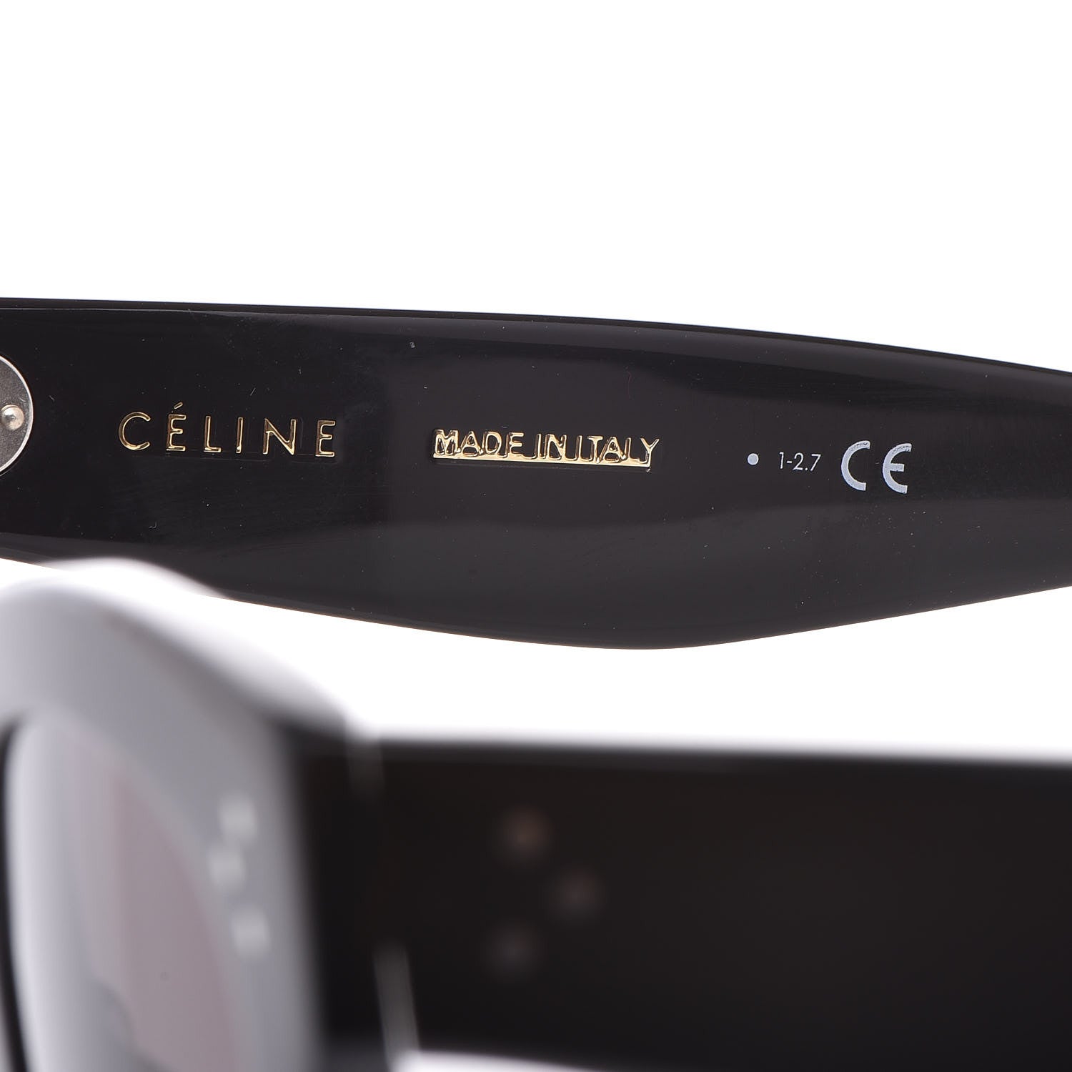 Celine Acetate Cat Eye Sunglasses CL40004I Havana Black 6 of 7