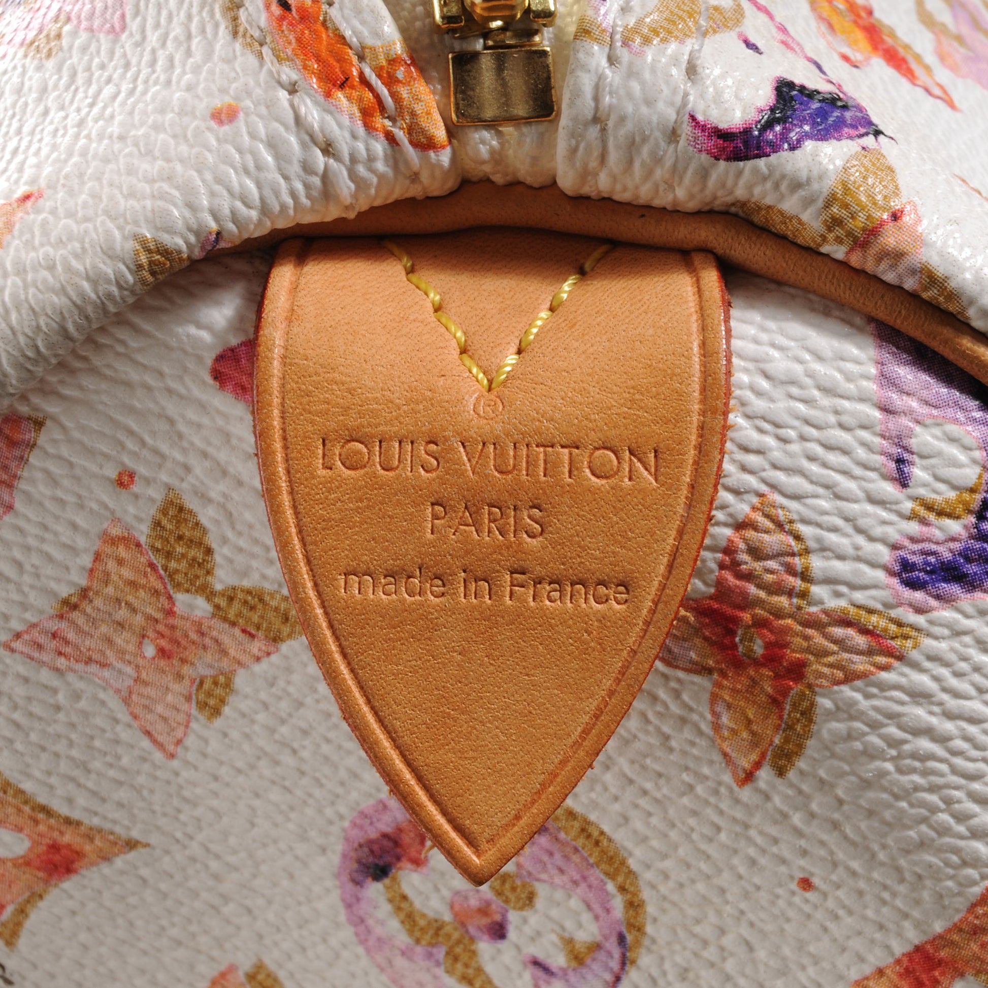 Louis Vuitton Watercolor Aquarelle Speedy 35 White 7 of 7