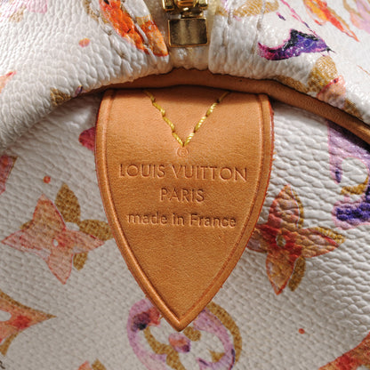 Louis Vuitton Watercolor Aquarelle Speedy 35 White 7 of 7