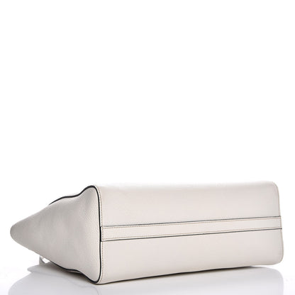 Prada Vitello Daino Shopping Tote Talco 4 of 8