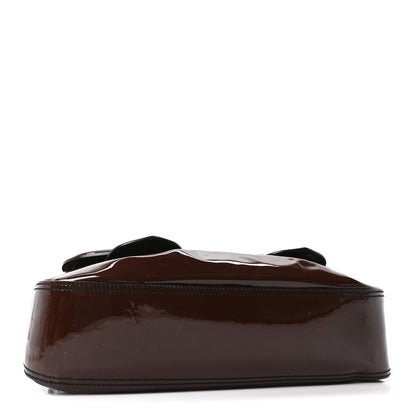 Fendi Patent B Bag Osso Marrone 4 of 9