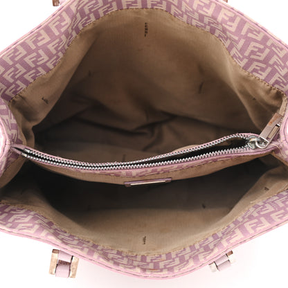 Fendi Zucchino Cuoio Shopping Tote Lilla 5 of 15