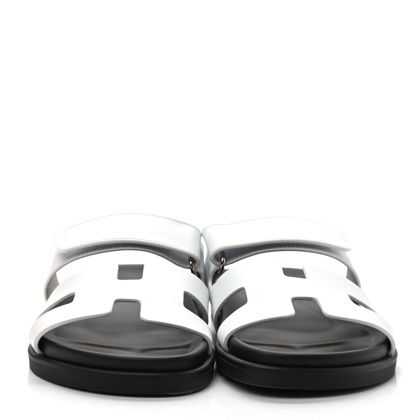 Calfskin Womens Chypre Sandals 36.5 White