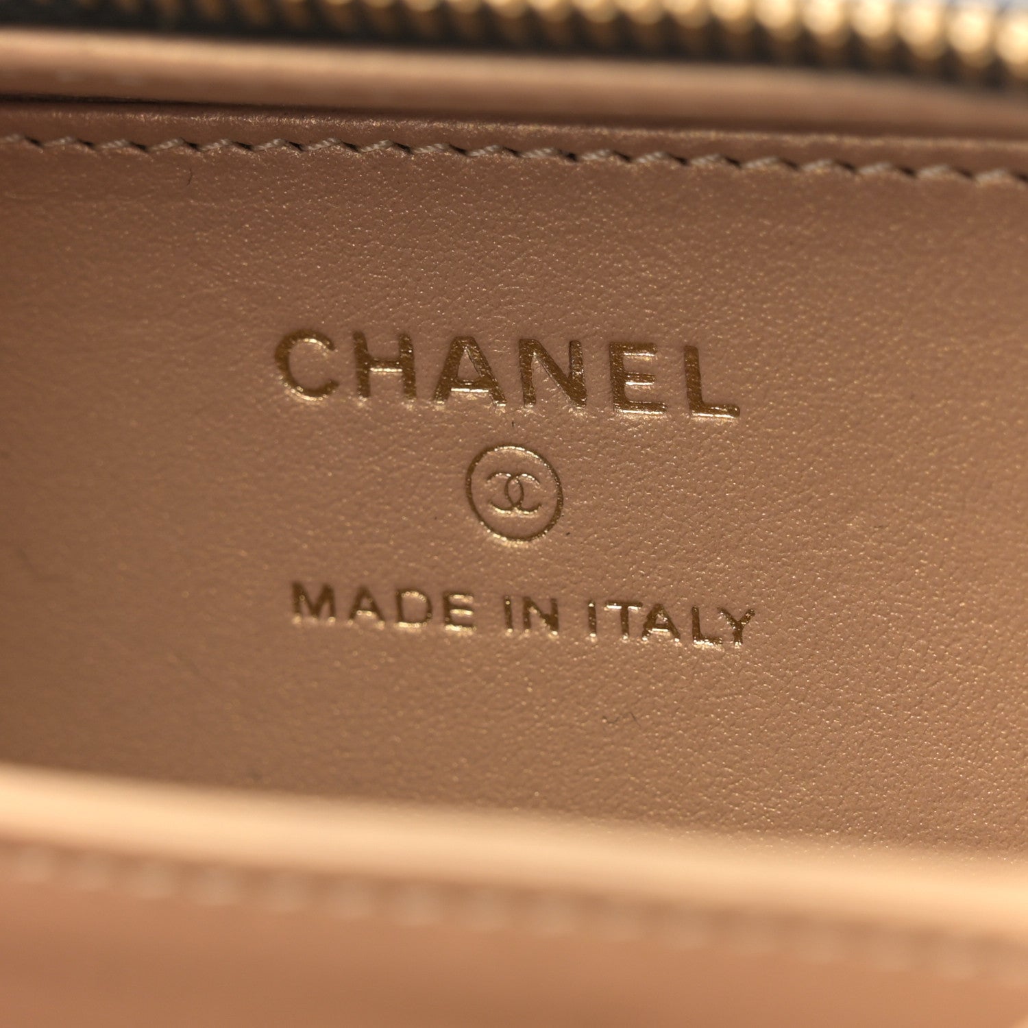 Chanel Lambskin Quilted Mini Golden Plate Clutch With Chain Black 5 of 10