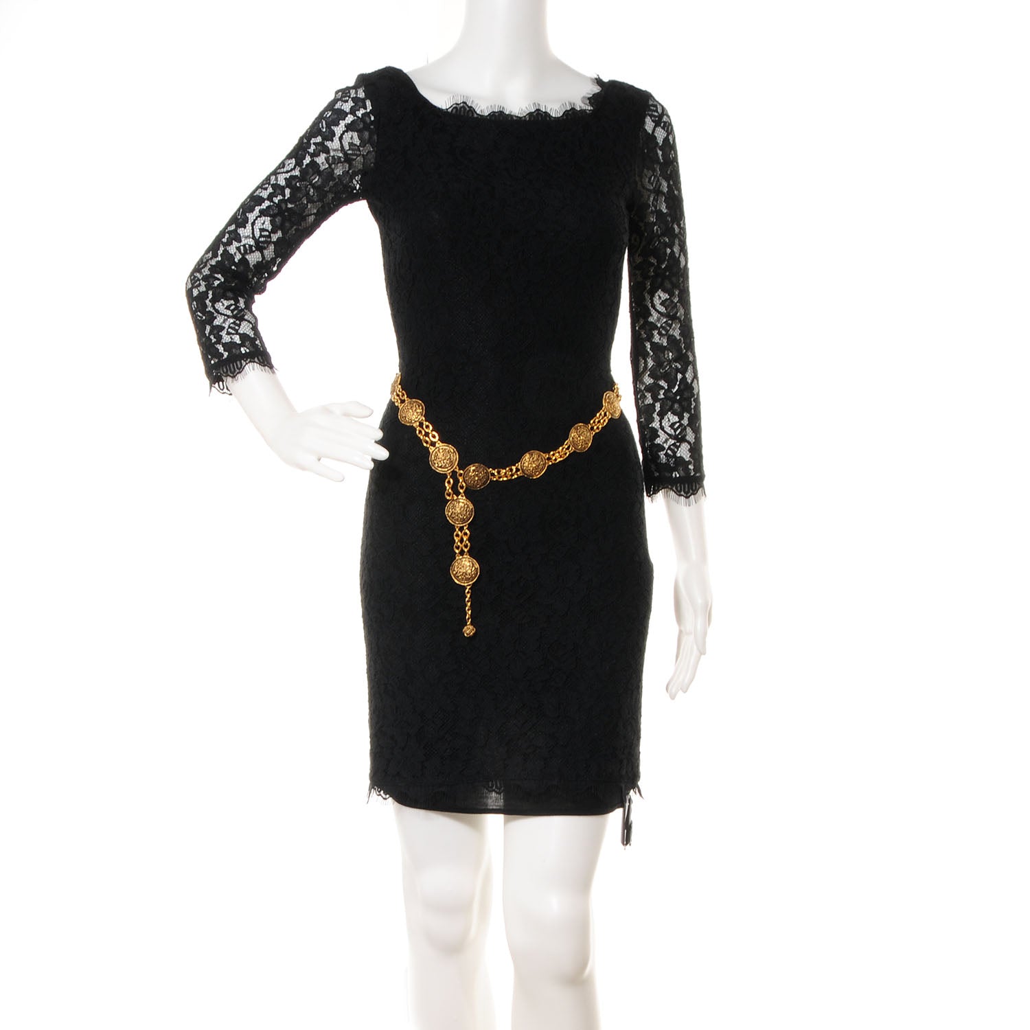 Chanel Chain CC Medallion Belt Gold 2 of 5