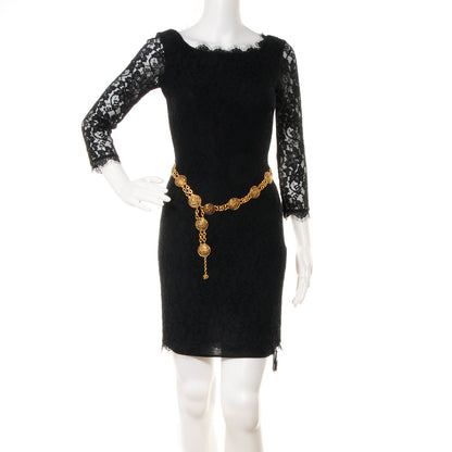Chanel Chain CC Medallion Belt Gold 2 of 5