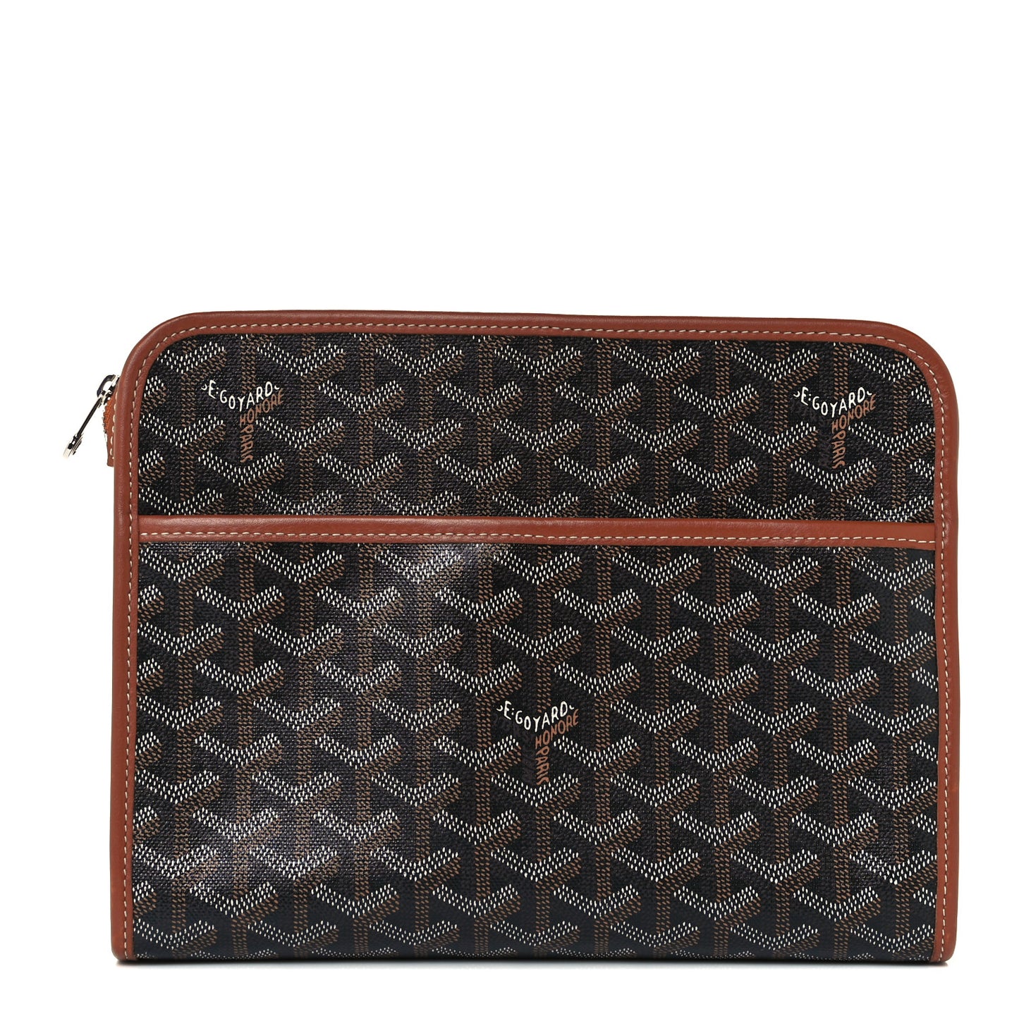 Goyardine Jouvence MM Toiletry Pouch Black Gold
