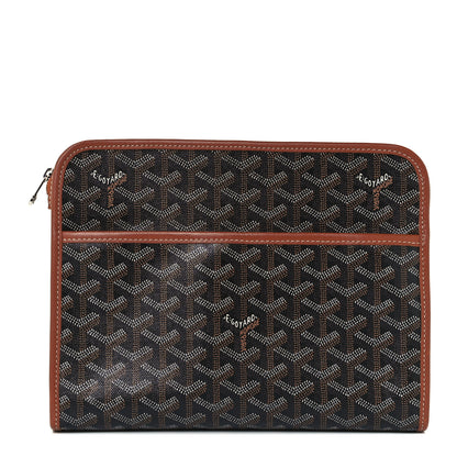 Goyard Goyardine Jouvence MM Toiletry Pouch Black Gold 1 of 10