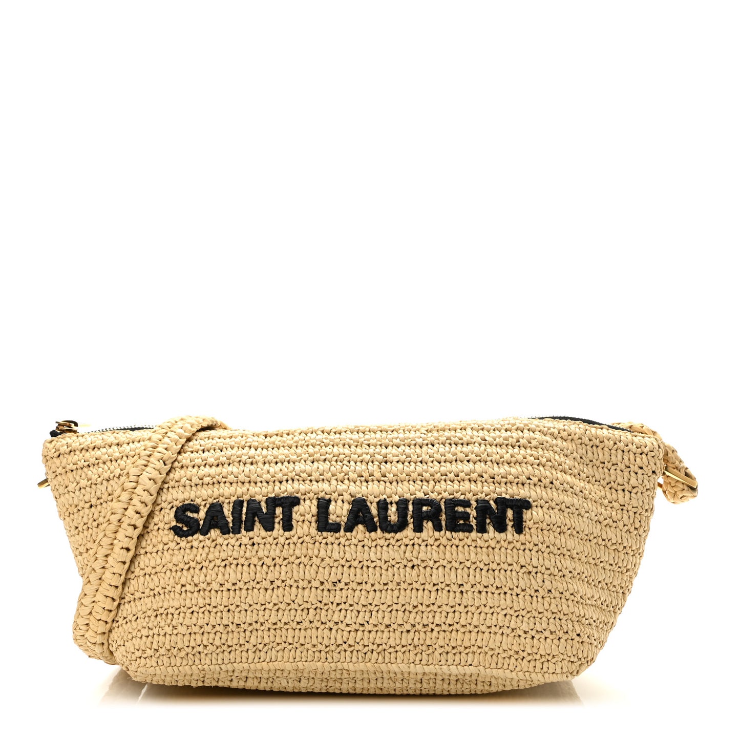 Raffia Crossbody Bag Natural