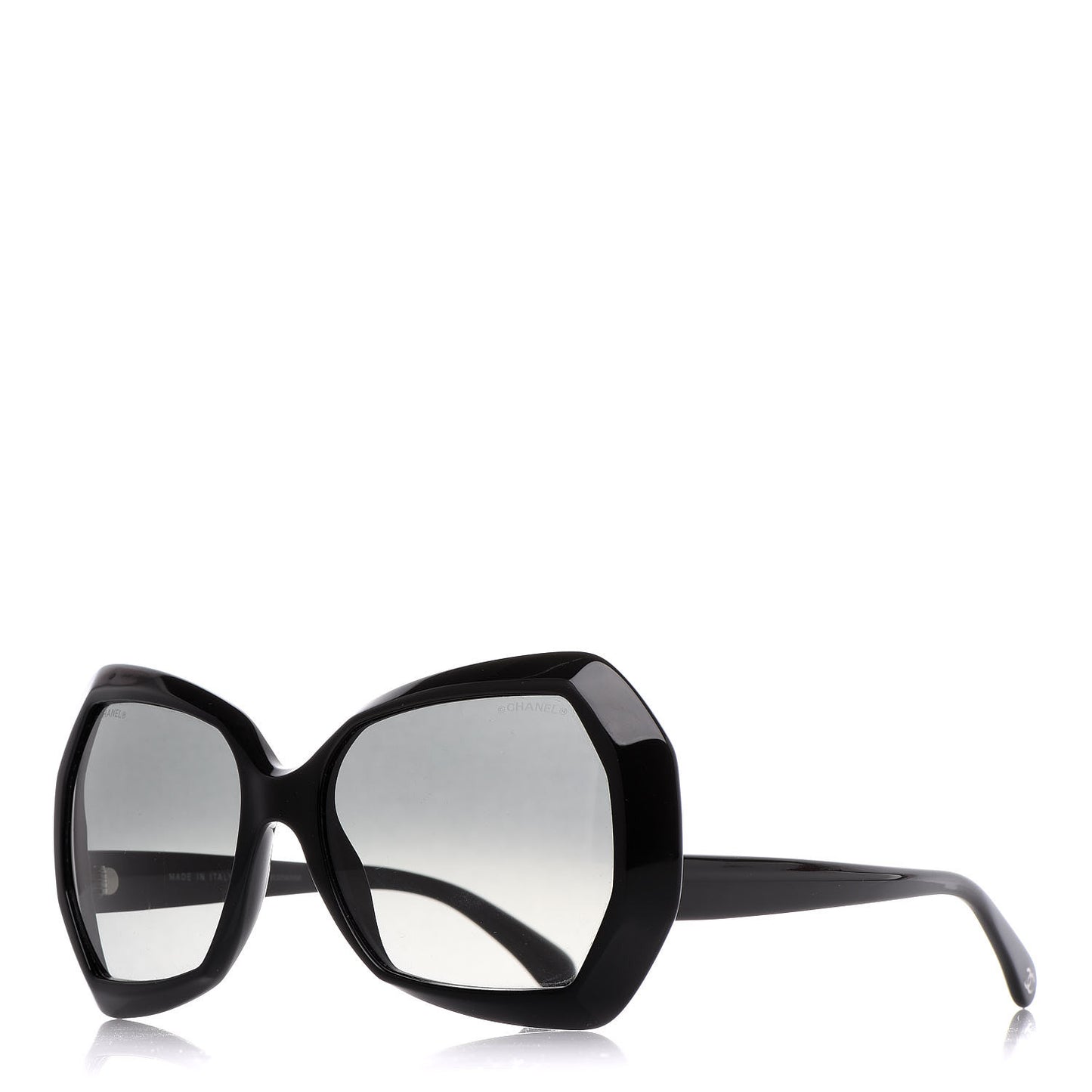 Acetate Oversized Sunglasses 5365 Black