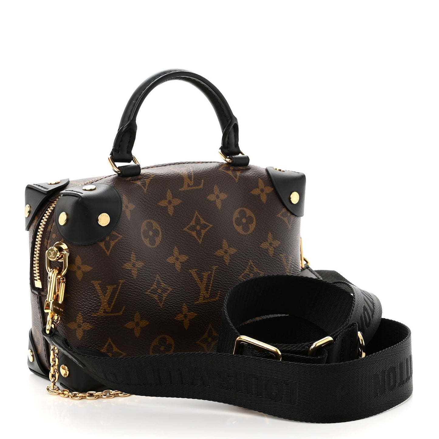 Monogram Petite Malle Souple Black