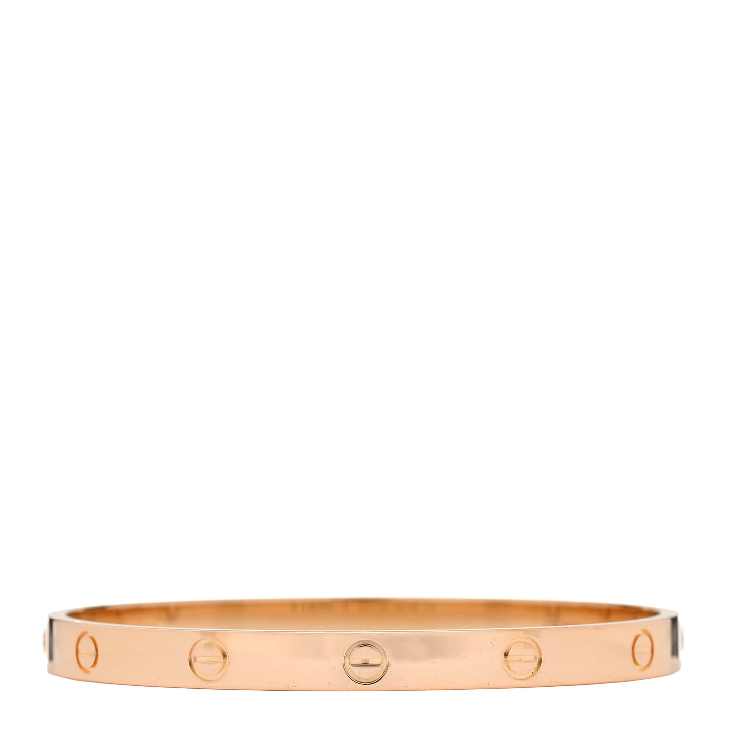 18K Pink Gold LOVE Bracelet 19