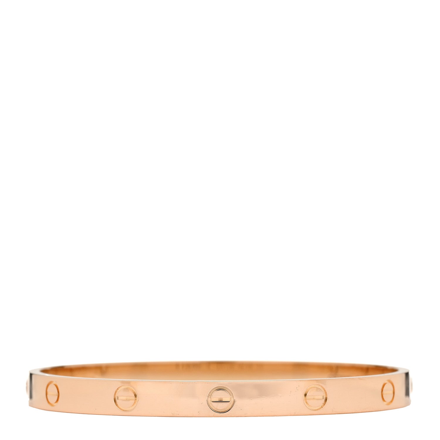 Cartier 18K Pink Gold LOVE Bracelet 19 3 of 8